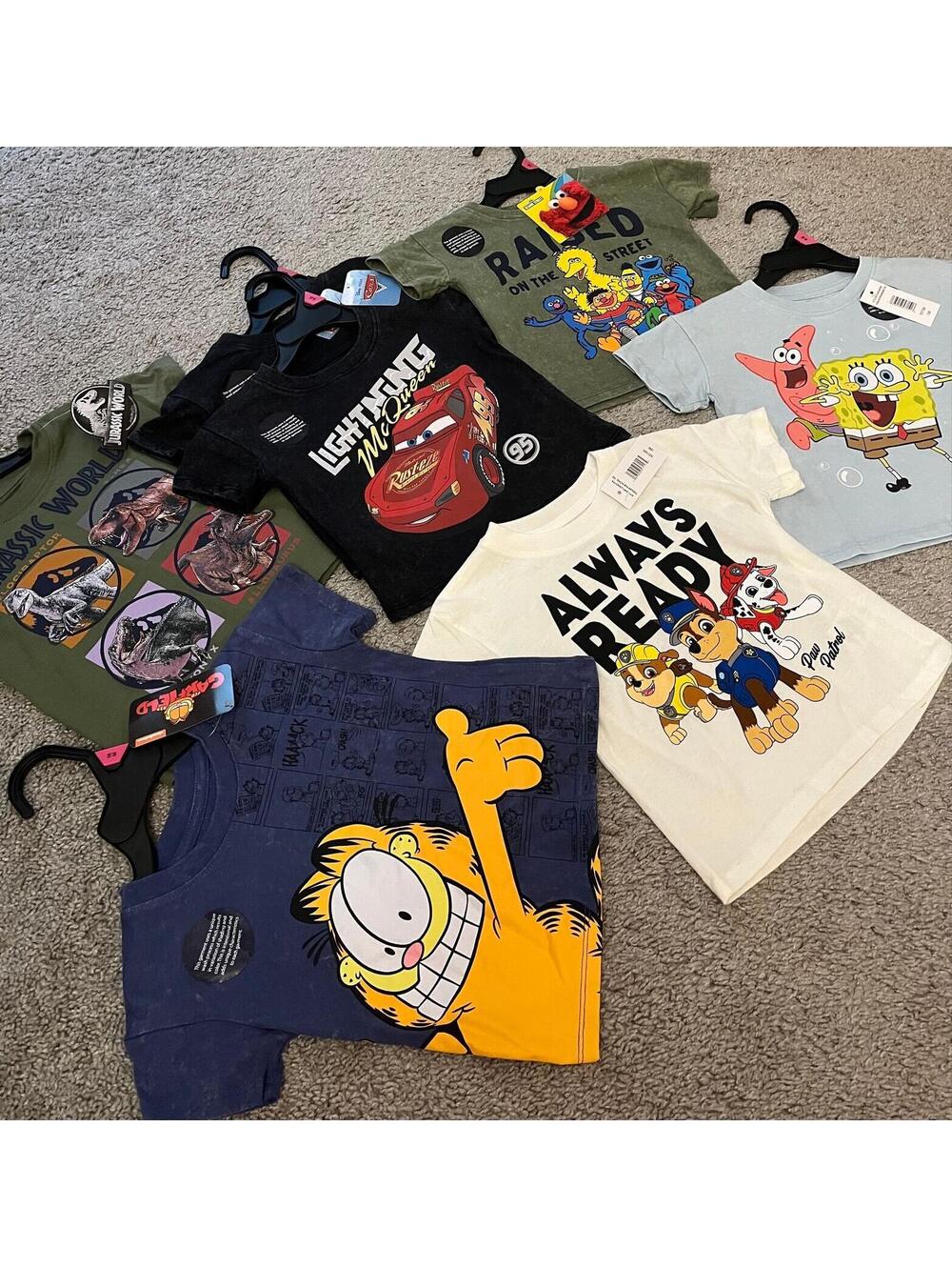 18 Month Character Graphic T-Shirts NWT Buyer’s Choice Paw Patrol & More
